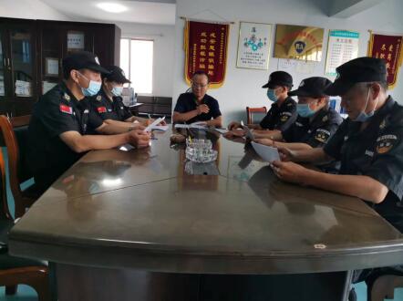 戎安公司義務(wù)巡邏開展反電詐、防溺水宣傳活動